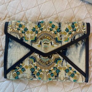 Rebecca Minkoff Leo Beaded Clutch